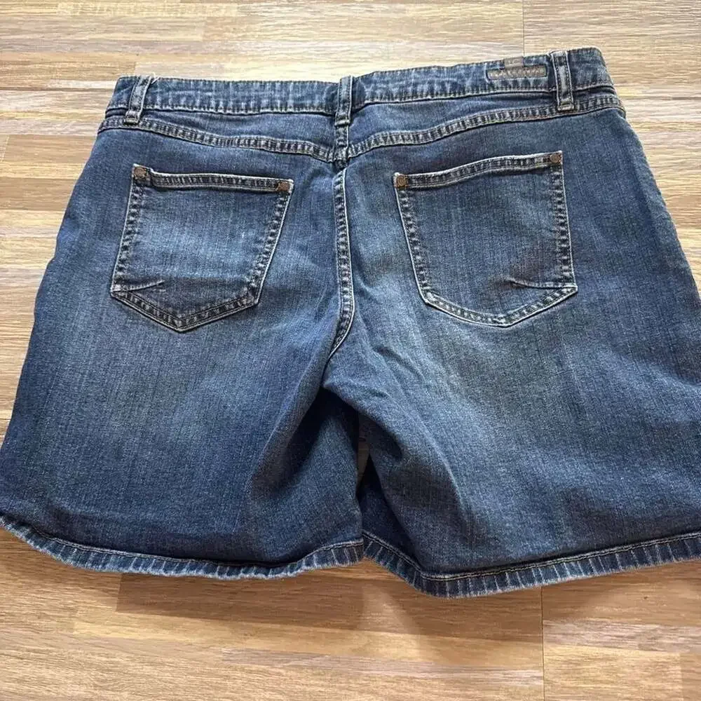Lauren Conrad Women's Blue and Navy Shorts
